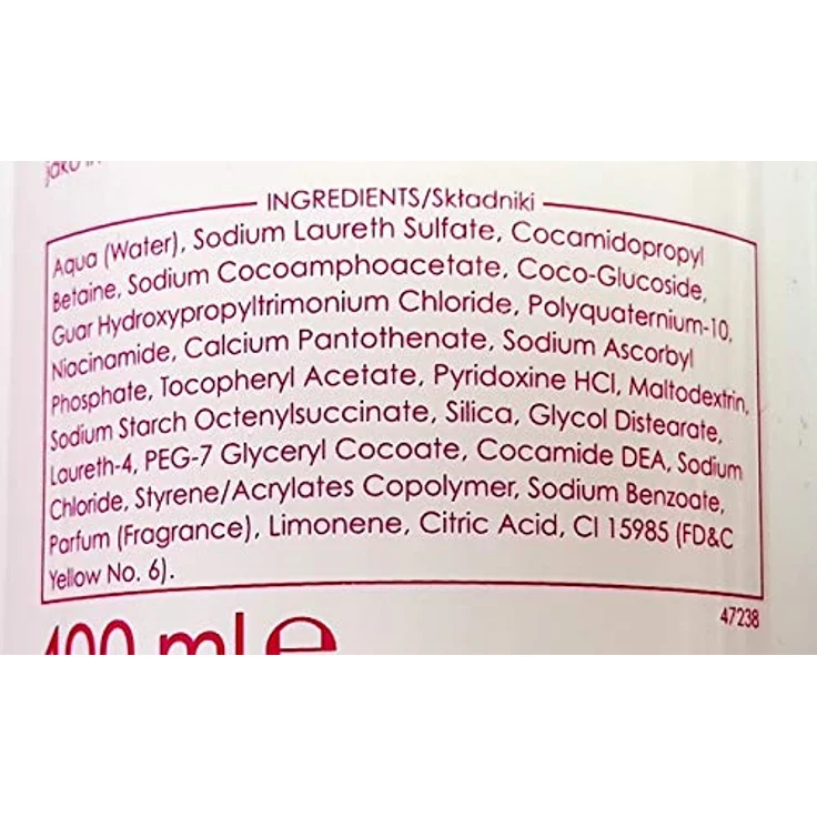 Ziaja Shampoo Intensivreparatur für feines Haar 400ml - Zarter Pearl Shampoo mit konzentrierter Nutritional Wirkung – Bild 2