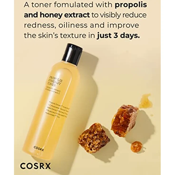 COSRX Full Fit Propolis Synergy Toner, 150 ml / 5.07 fl.oz | Daily Boosting Toner with Propolis 72.6% | Korean Skin Care, Paraben Free, Golden Toner – Bild 2