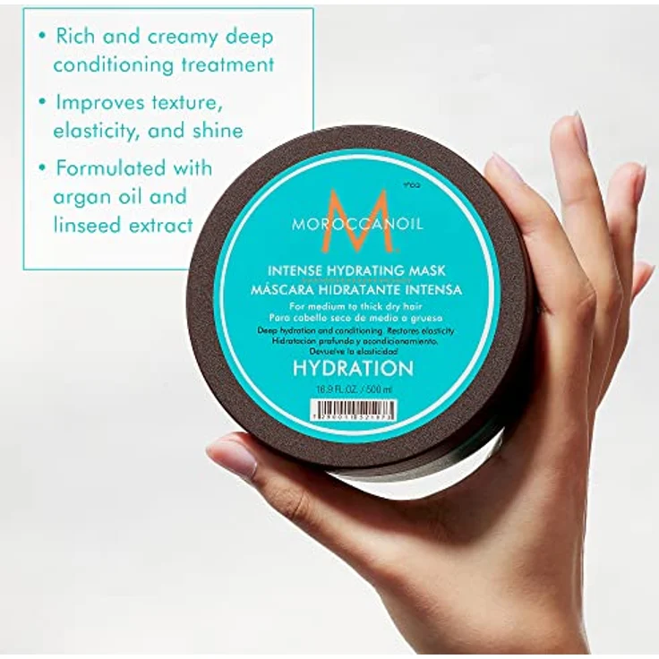 Moroccanoil Feuchtigkeitsspendende Maske Hydratation Intense Moroccanoil 500 ml – Bild 3