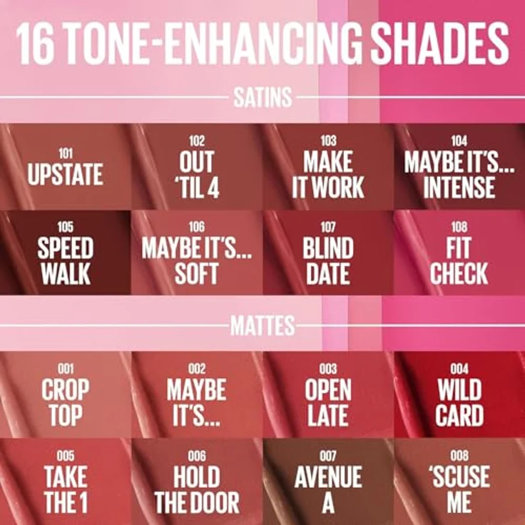 Maybelline Maybe It's Serum Lippenstift, 4,5 g, hochpigmentierte Farbe mit 8 Stunden Feuchtigkeit, Vielzahl an Farben erhältlich – Bild 6