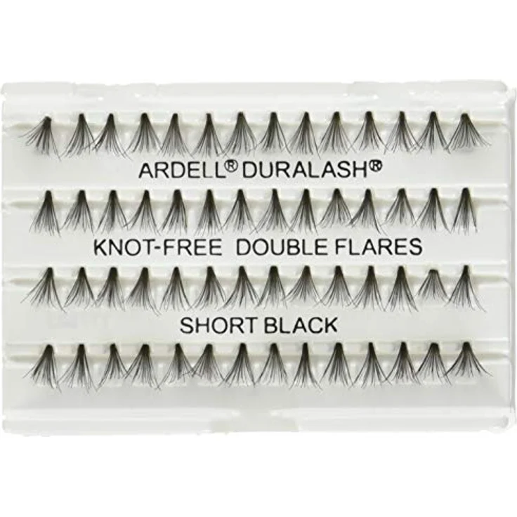 Ardell Double Up Set 56 Short Black Wimpern, Schwarz, Dekorative Kosmetik Make-up Accessoires – Bild 2