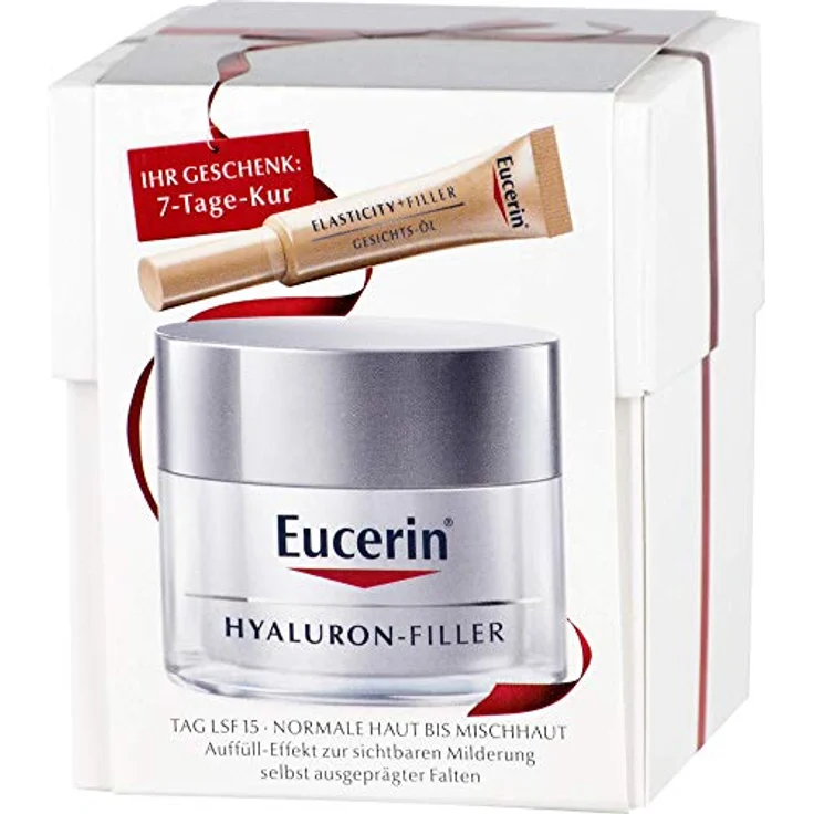 Eucerin Tagespflege Hyaluron-Filler Tagespflege für Normale Bis Mischhaut Gesichtscreme 50 ml mit pflegender Wirkung – Bild 2