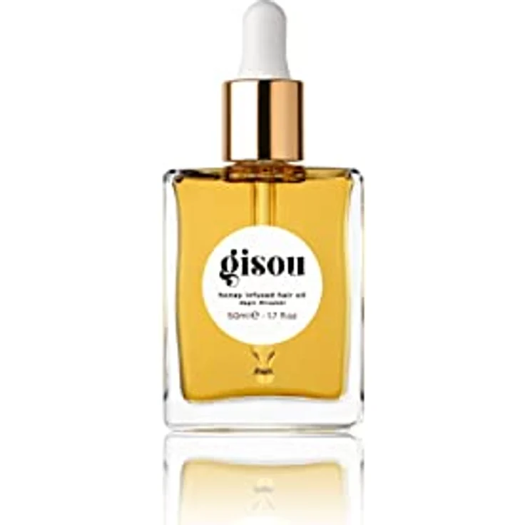 Gisou Honig infundiertes Haaröl, Reisegröße, angereichert mit Mirsalehi-Honig, um das Haar tief zu pflegen und zu befeuchten, 50 ml – Bild 1