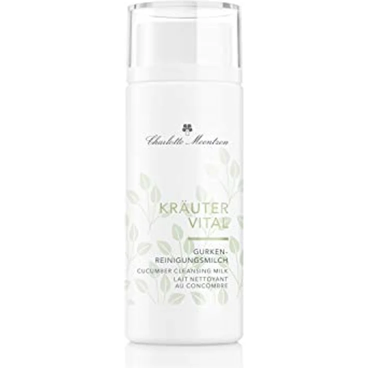 Charlotte Meentzen Kräutervital gurken-Reinigungsmilch 150 ml, für Damen und Herren – Bild 2