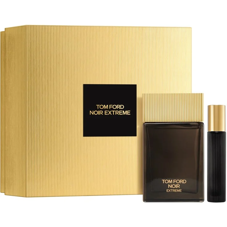 TOM FORD Noir Extreme Geschenkset, Herren-Duftset mit 100 ml Eau de Parfum und 10 ml Mini-Ausgabe, luxuriöser wärmender Duft für kühles Wetter