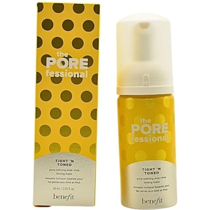 Benefit The POREfessional Tight 'N Toned AHA + PHA Toning Foam Mini 60 ml, Gesichtstoner