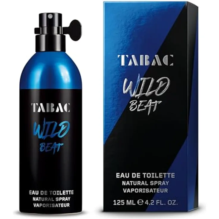 Tabac Original Wild Beat | Eau de Toilette - aufregend - pulsierend - verleiht Selbstbewusstsein | 125ml Natural Spray