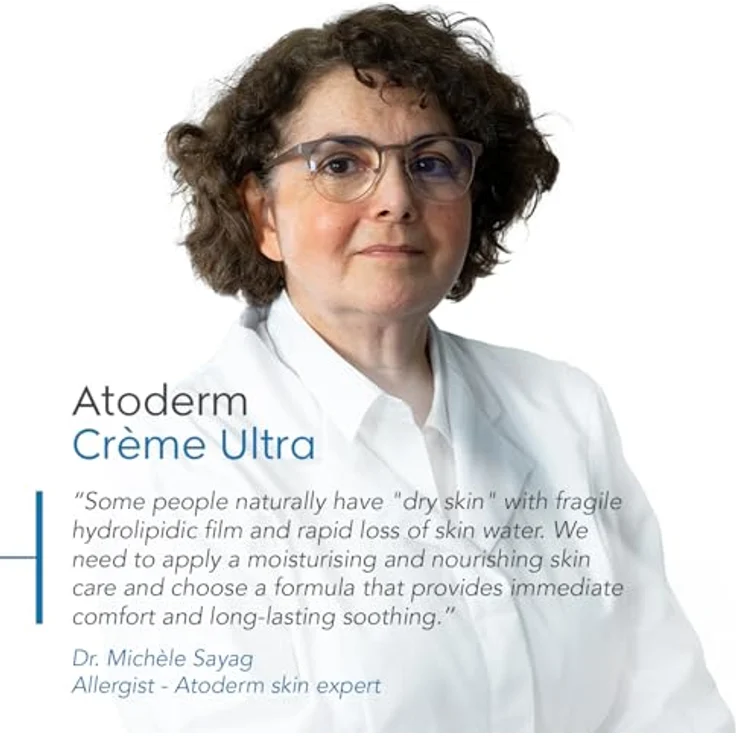 Bioderma Atoderm Créme Ultra, 500 ml, nährende Hautcreme für normale bis trockene empfindliche Haut, nicht parfümiert – Bild 6