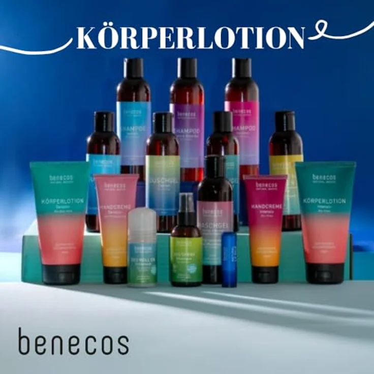 benecos Natural Basics - Körperlotion Sensitiv - Bio-Aloe Vera - 150ml - vegan - derm. getestet – Bild 2