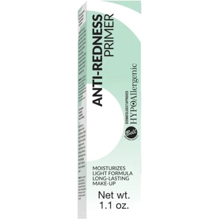 HYPOAllergenic Anti-Redness Primer, 30 g - grüne Base zur Neutralisierung von Rötungen, feuchtigkeitsspendend für empfindliche Haut – Bild 2