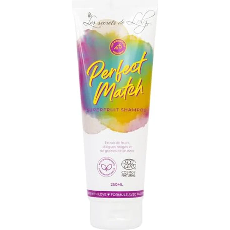 Les Secrets De Loly Perfect Match Shampoo für feines Haar, 250 ml, spendet Feuchtigkeit, verleiht Glanz und Volumen, vegan – Bild 2