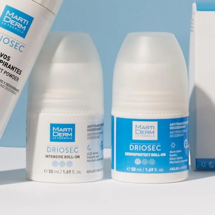 Martiderm Driosec Intensive Roll-On, 50 ml, langlebiges Deodorant für zusätzlichen Komfort – Bild 3