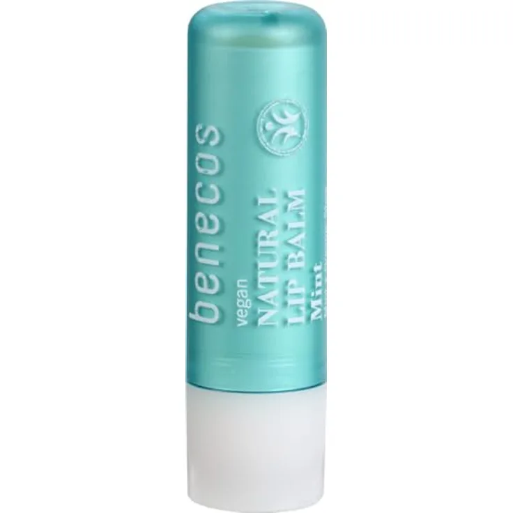 benecos Lip Balm Minze, Bio Lippenpflege, 84.6 g
