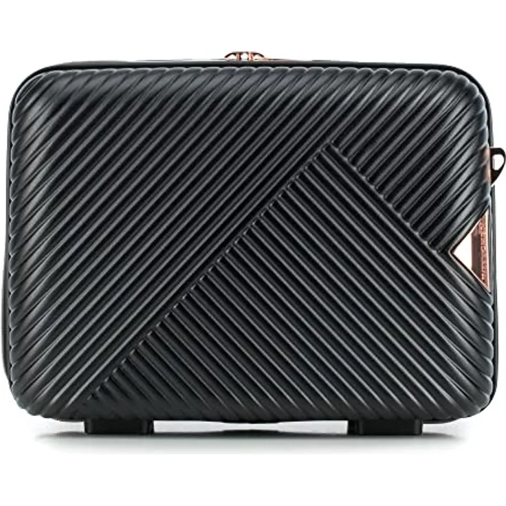 WITTCHEN Kosmetiktasche Polycarbonate Hartschalen Beatuy Case Schwarz
