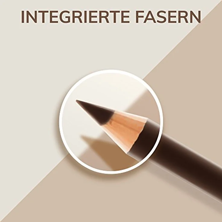 Manhattan Brow'Tastic Augenbrauenstift – Dunkelbrauner Eyebrow Pencil mit auffüllenden Fasern für dichter wirkende, definierte Augenbrauen – Farbe Dark 003 – 1 x 1,1g – Bild 4