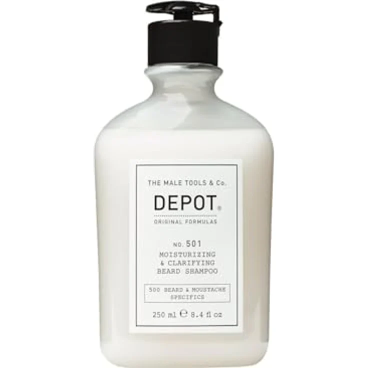 Depot 501 Moisturizing & Clarifying Beard Shampoo 250 ml – Bild 2