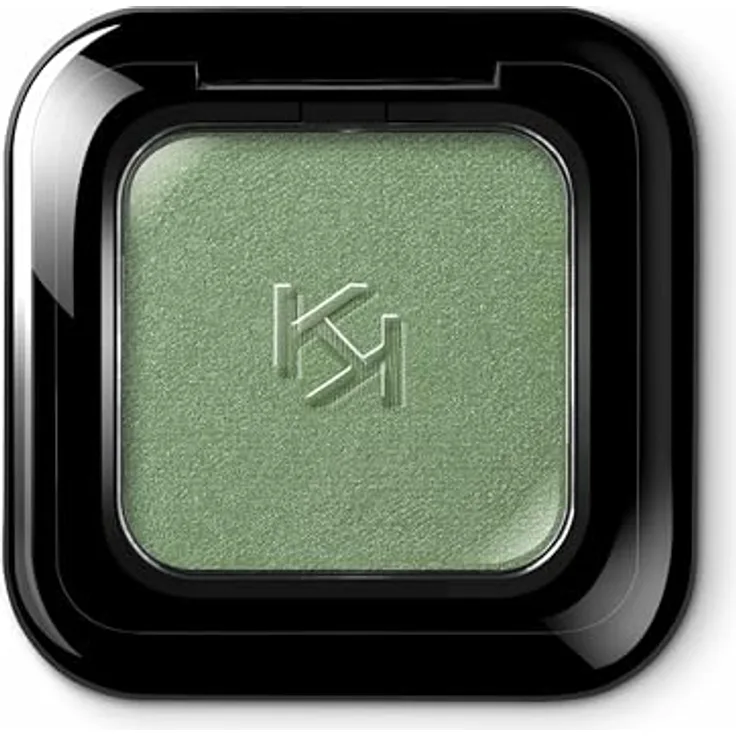 KIKO Milano High Pigment Lidschatten Farbton 47 Satin Spring Green, 1.5 ml, intensive Pigmentierung, leicht aufzutragen, langanhaltend