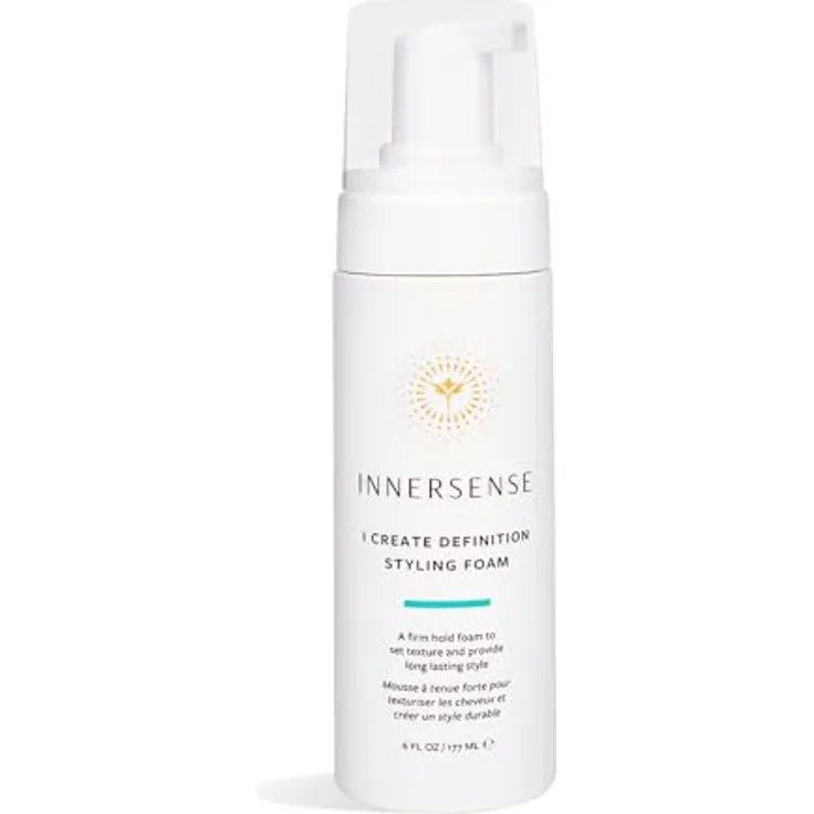 Innersense Organic Beauty I Create Definition Styling Foam, Schaumfestiger mit starkem Halt für definierte Locken, 177 ml