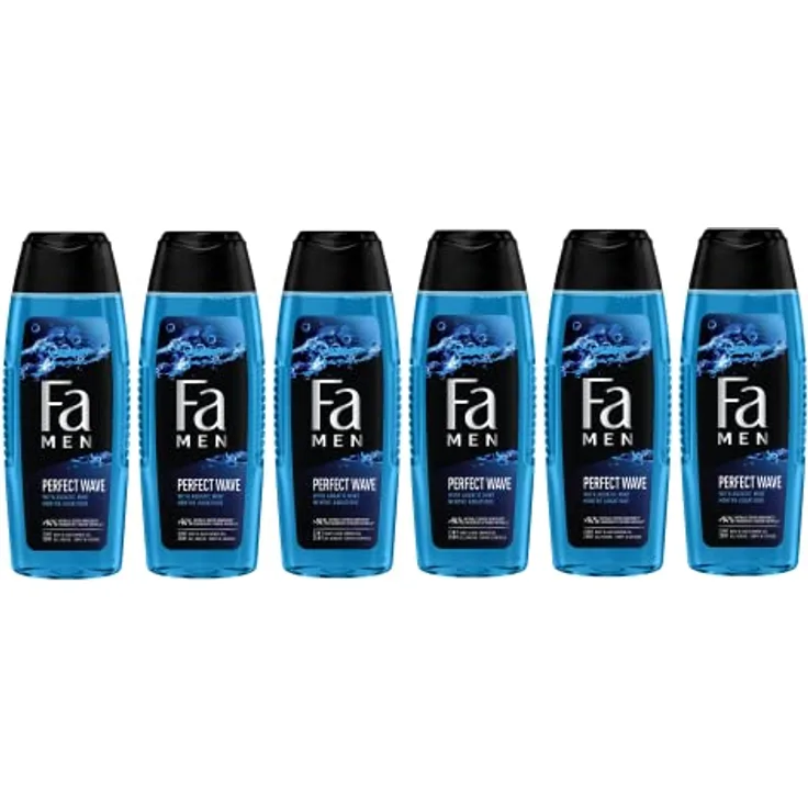 Fa Perfect Wave Shampoo, Dusche, 250 ml, 6 Stück