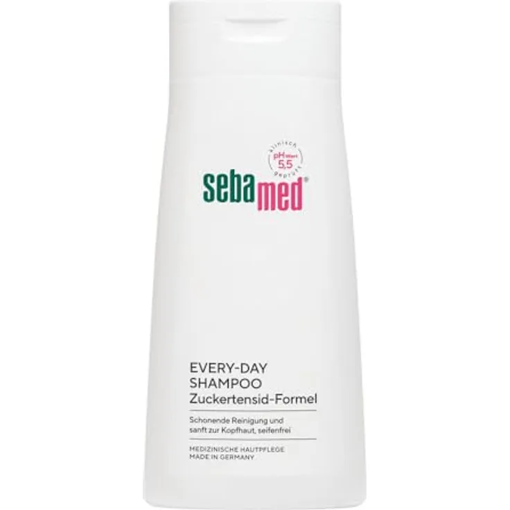 Sebamed Every-Day Shampoo 400 ml, Haarshampoo für Damen und Herren, Zuckertensidformel, mehr Fülle und Glanz, MADE in Germany