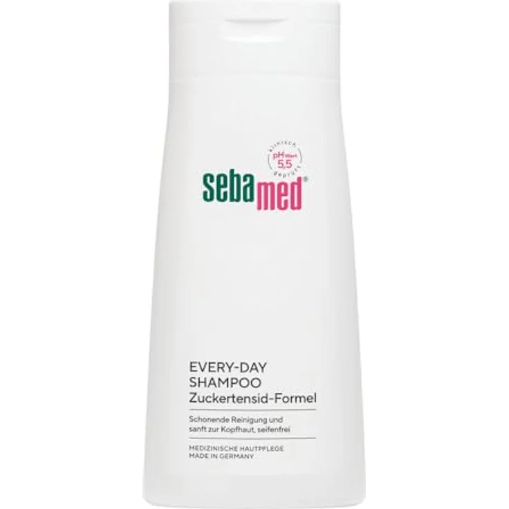 Sebamed Every-Day Shampoo 400 ml, Haarshampoo für Damen und Herren, Zuckertensidformel, mehr Fülle und Glanz, MADE in Germany – Bild 1