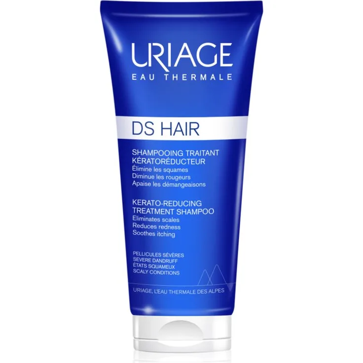 Uriage DS HAIR Kerato-Reducing Treatment Shampoo, 150 ml, Schuppungen reduzierendes Shampoo für empfindliche und gereizte Haut