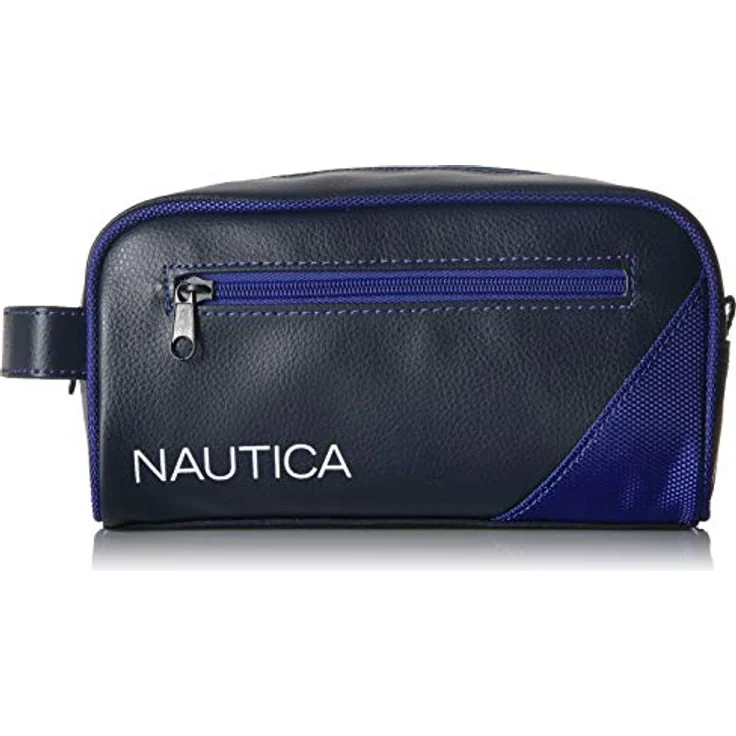 Nautica Herren Top Zip Travel Kit Toiletry Bag Organizer Packwrfel, königsblau, Einheitsgröße – Bild 1