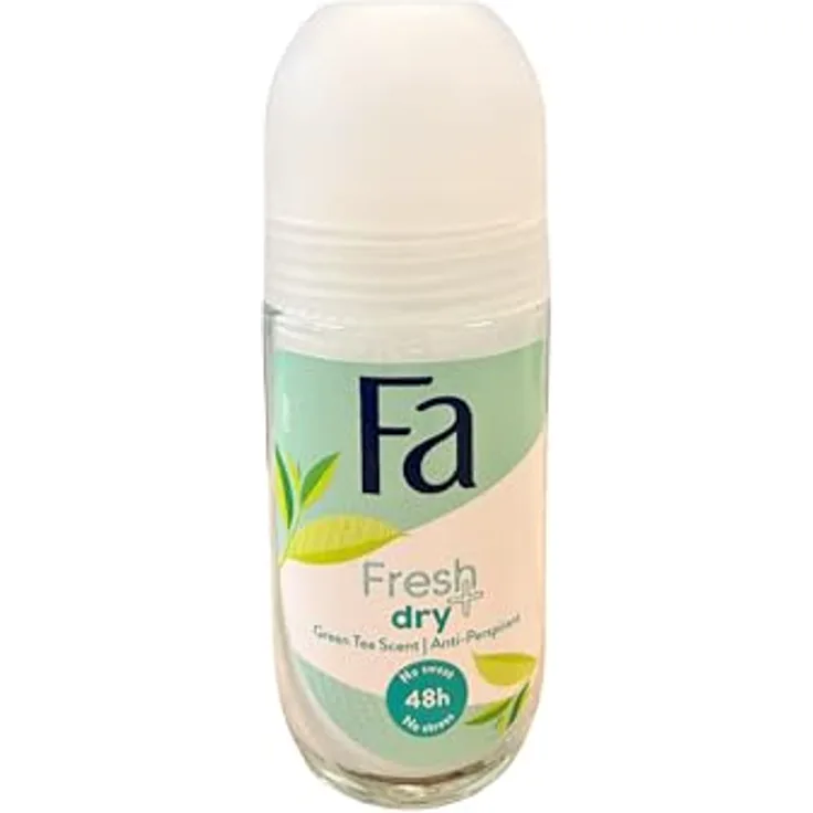 Fa Fresh & Dry Green Tea, 48h Roll-On Deodorant Anti-Perspirant, 50 ml by Abercrombie & Fitch