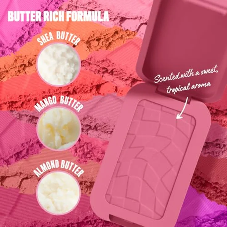 NYX Professional Makeup Buttermelt Blush 5 g 06 FOR THE BUTTA, cremiges Rouge mit Shea-, Mandel- und Mangobutter, vegan – Bild 2