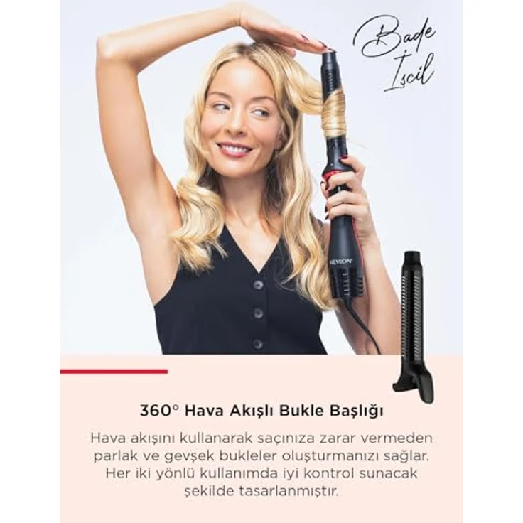 Revlon Lockenstab RVDR5371E, 5-in-1 Multi-Styler mit 32 mm Durchmesser und 4 Temperaturstufen – Bild 6