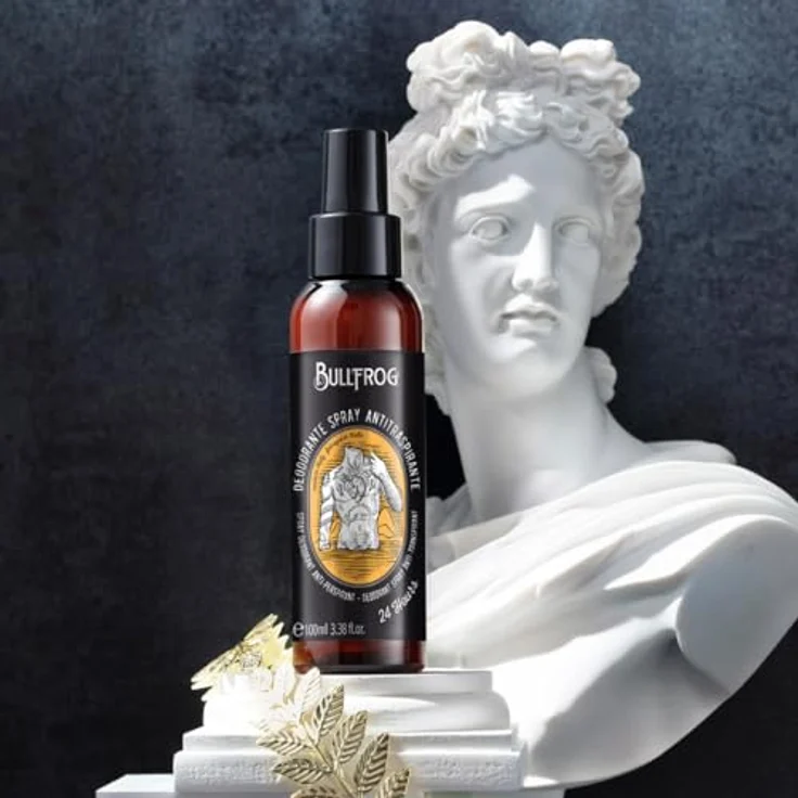 Bullfrog Antitranspirant-Deodorant-Spray, 97,4% natürliche Inhaltsstoffe, würziger und frischer Duft, langlebig, 100 ml, hergestellt in Italien – Bild 5