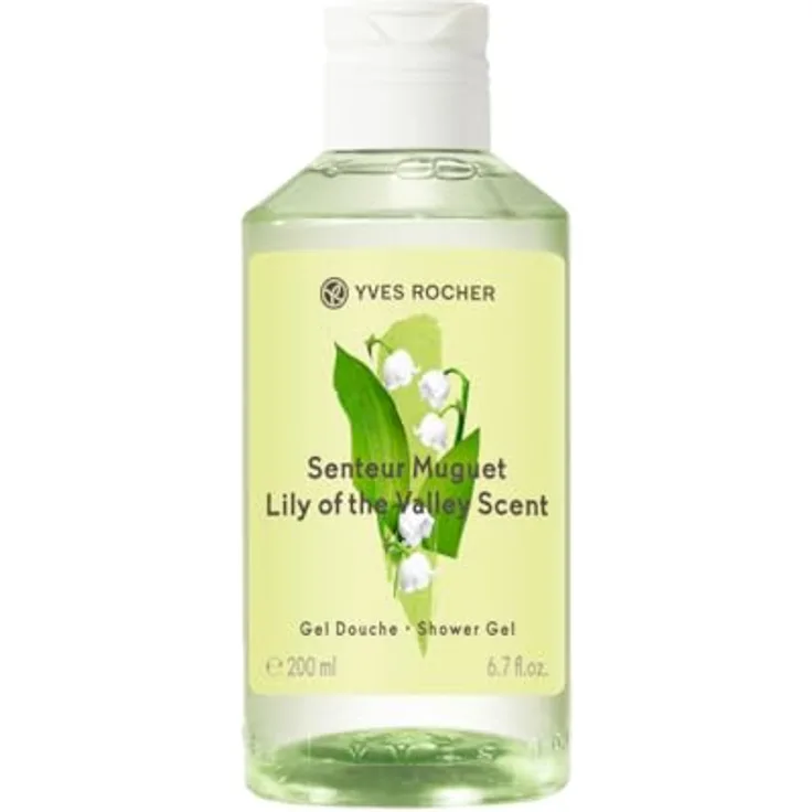 Yves Rocher Lily of the Valley Duschgel, sanfte Reinigung und Feuchtigkeitspflege, 200 ml