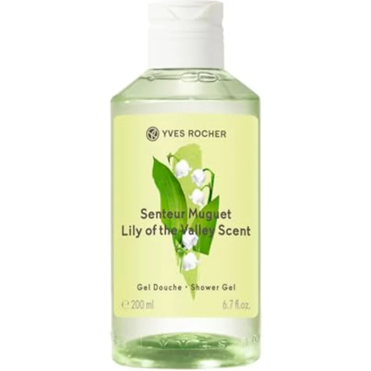 Yves Rocher Lily of the Valley Duschgel, sanfte Reinigung und Feuchtigkeitspflege, 200 ml – Bild 1
