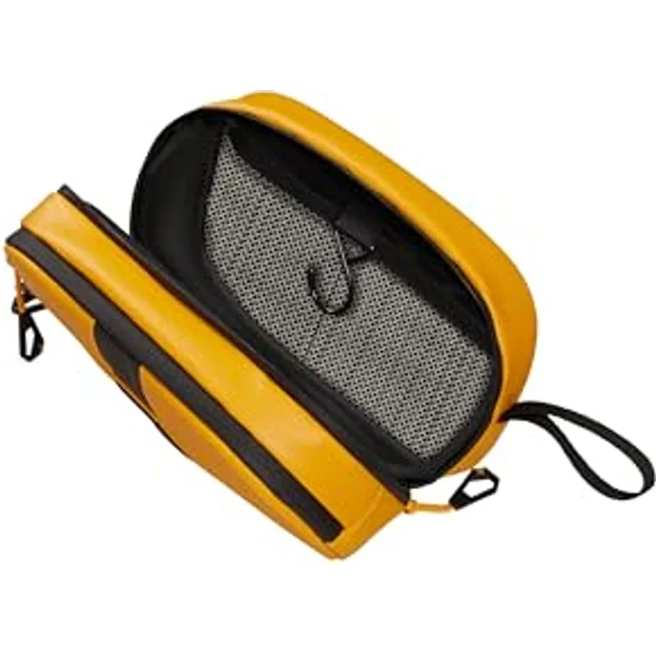 Samsonite Paradiver Light Toilet Kit, Kulturbeutel 26 cm, wasserabweisender Stoff, Gelb – Bild 5