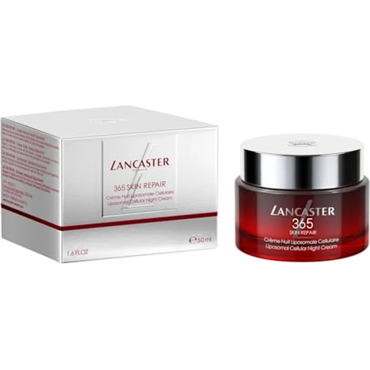 Lancaster 365 Skin Repair Liposomal Cellular Night Cream, 50 ml - Feuchtigkeit spendende Gesichtscreme für vitale und strahlende Haut – Bild 2