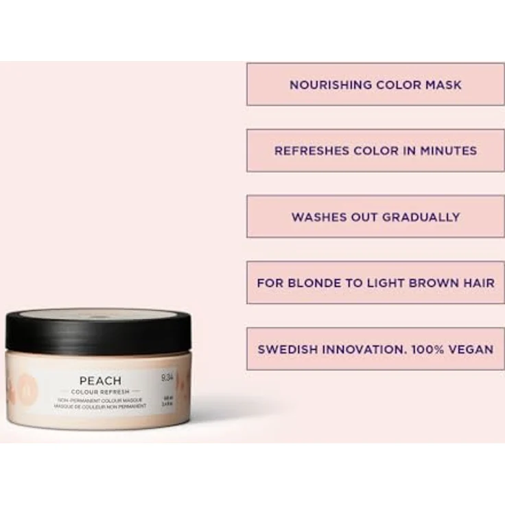 Maria Nila Colour Refresh Peach 9.34 100 ml – Bild 2
