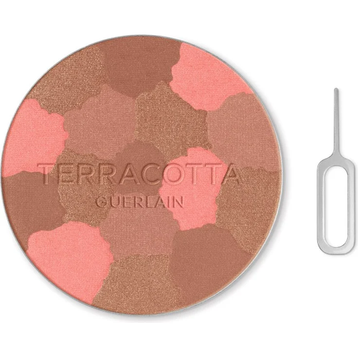 GUERLAIN Terracotta Light, Highlighting Bronzer Puder Ersatzfüllung, Farbton 04 Deep Cool, 10 g