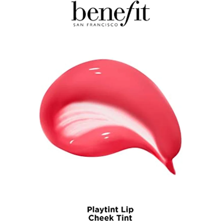 Benefit Playtint Lip & Cheek Stain - Pink Lemonade 6 ml, Flüssige Tönung für Lippen und Wangen – Bild 3
