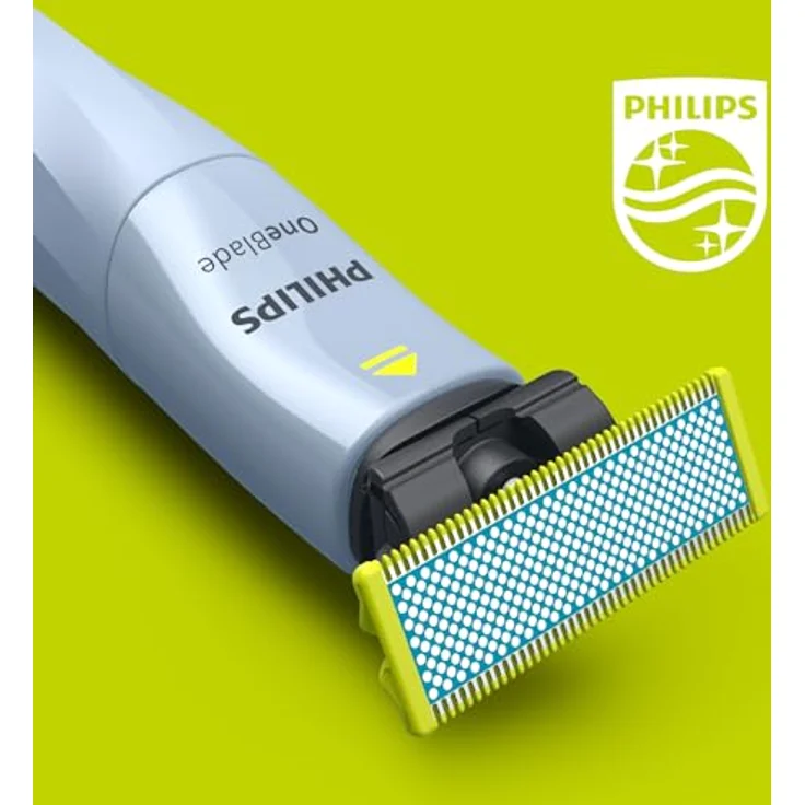 Philips OneBlade First Shave, Elektrisches Hybrid-Rasiersystem für Jungen, Anti-friction Rasierklingen, abwaschbar – Bild 4