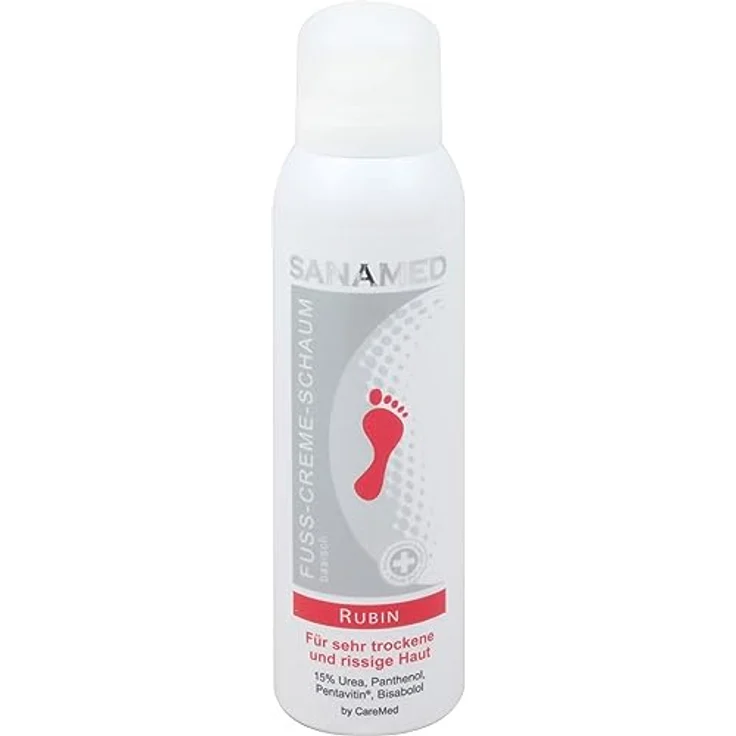 RUBIN SANAMED Fuß-Creme-Schaum 150 ml – Bild 5