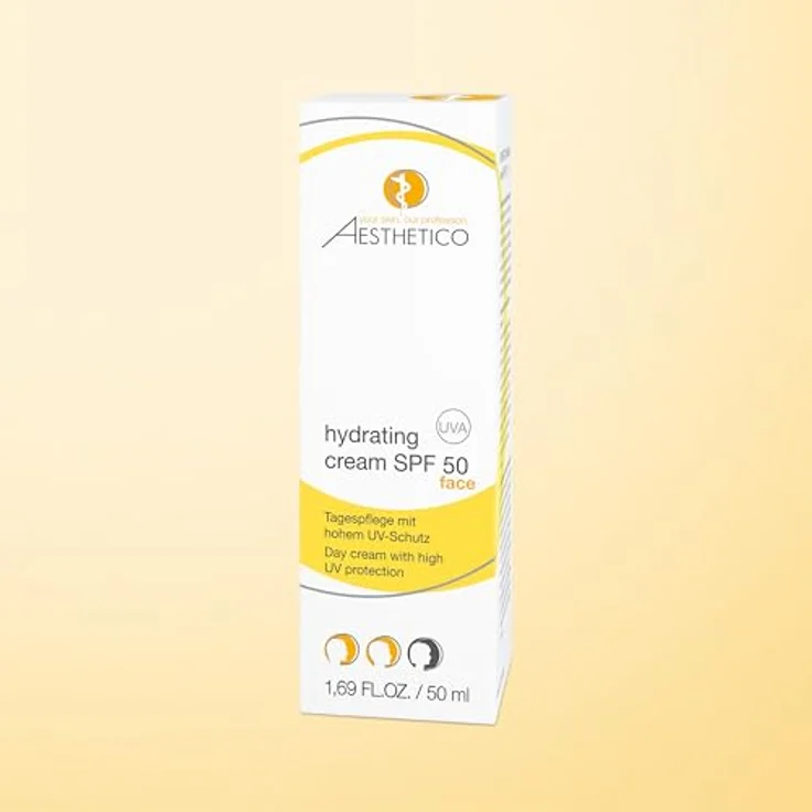 Aesthetico hydrating cream SPF 50, 50 ml - Anti-Aging / Photo-Aging – Bild 3