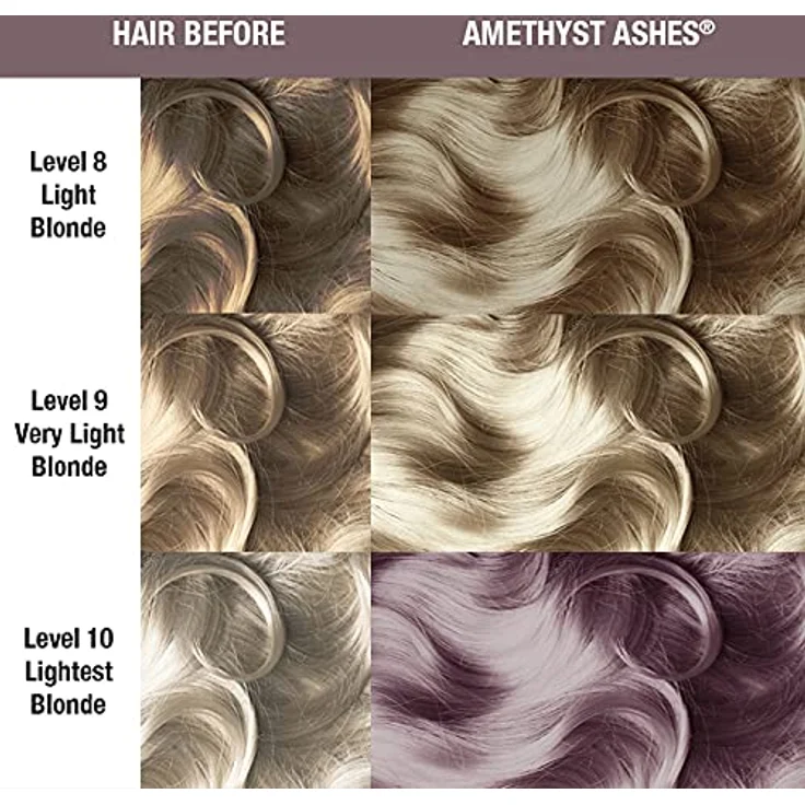 Manic Panic Cendres d'Améthyste Haarfärbemittel, cruelty-free, vegan und lebendig 118ml – Bild 4