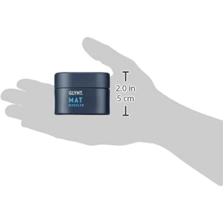 Glynt Mat Modeler 75 ml festes Volumenwachs mit mattem Finish modernes Haarwachs – Bild 4