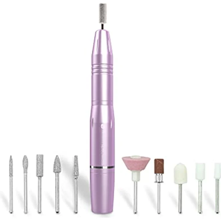 Rio Nagelpflegegerät, Nagelpflege Set - Aufrauhen, Hornhautentfernung, Kürzen, Glätten, Feilen, Reinigen, Polieren – Bild 1