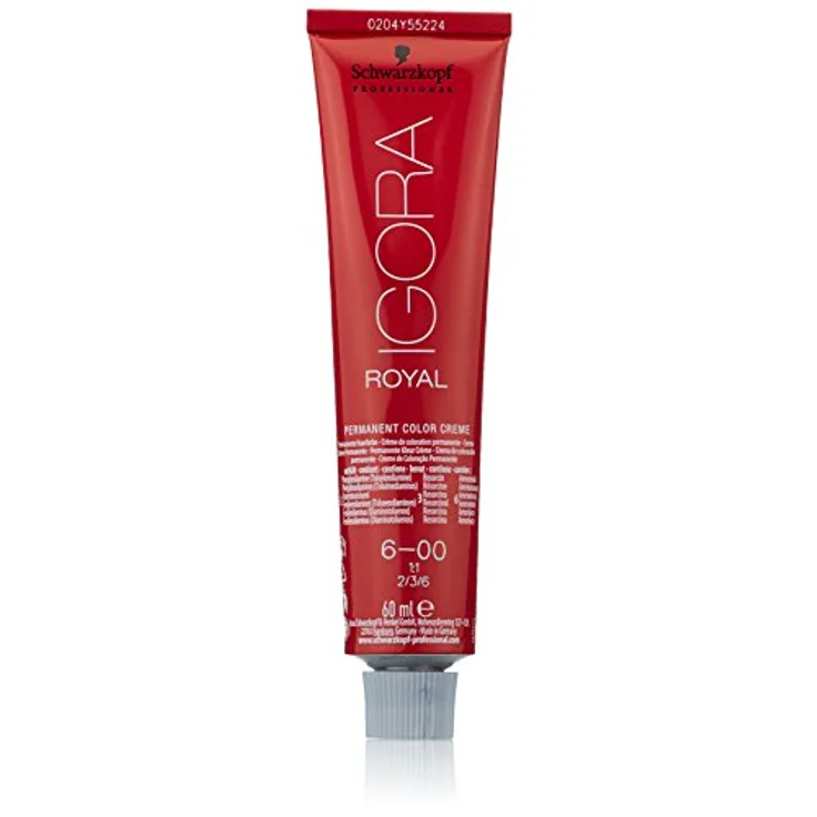 Schwarzkopf Igora Royal Premium-Haarfarbe 6-00 dunkelblond natur extra 60 g – Bild 4