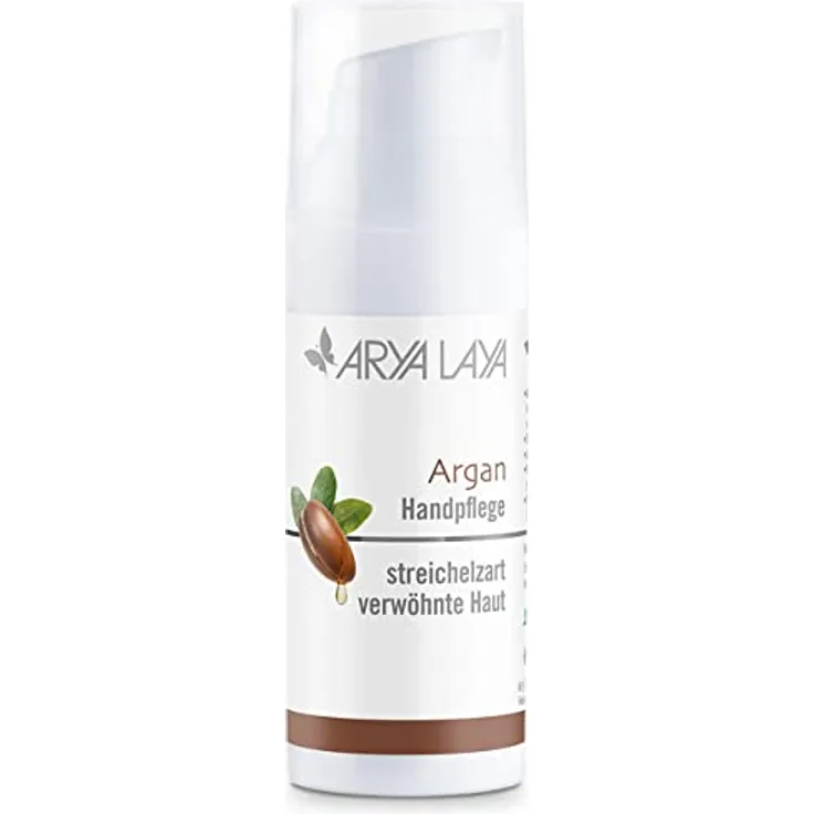 ARYA LAYA Handpflege Argan im 1er-Pack (1 x 50 ml): Nährende & schützende Pflege für Ihre Hände, reichhaltige Formel für streichelzart verwöhnte Haut, vegan, sinnlich orientalischer Duft