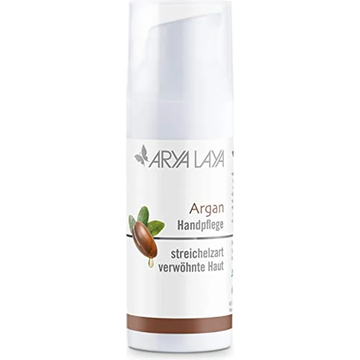 ARYA LAYA Handpflege Argan im 1er-Pack (1 x 50 ml): Nährende & schützende Pflege für Ihre Hände, reichhaltige Formel für streichelzart verwöhnte Haut, vegan, sinnlich orientalischer Duft