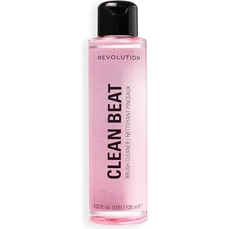 Revolution Clean Beat Brush Cleaner, Pinselreiniger für Make-up-Pinsel, 125 ml, gründliche Reinigung, verlängert die Lebensdauer