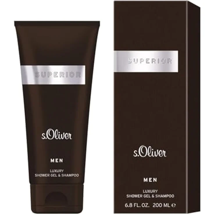 s.Oliver Superior Men Duschgel & Shampoo mit Koffein, pflegend und belebend, 400 ml – Bild 2