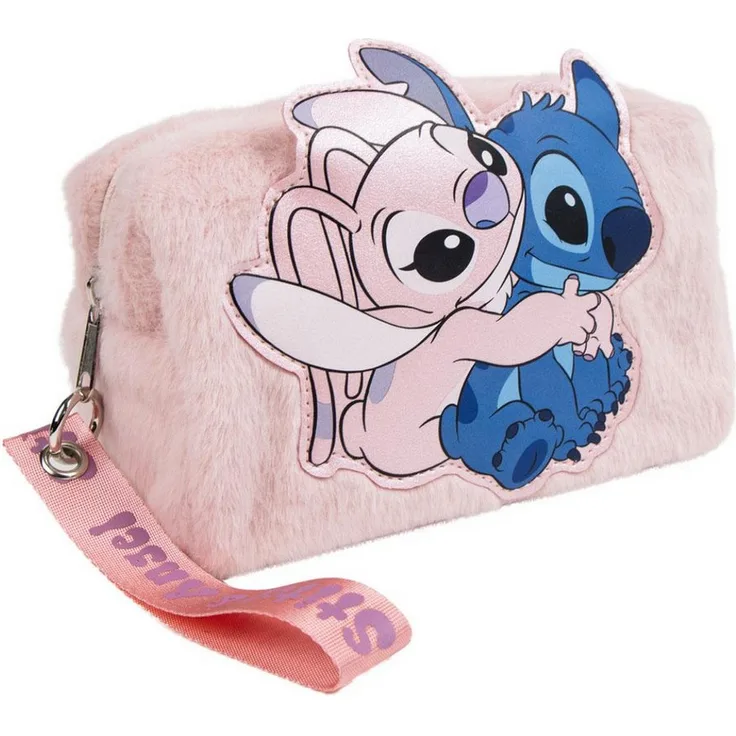 Cerda Disney Stitch Kulturbeutel, Kosmetiktasche mit 20x13x10 cm, leichter Reise Organizer, robust und pflegeleicht